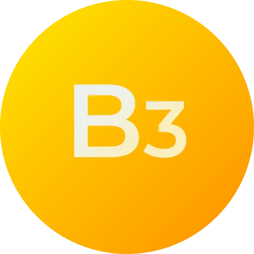 La vitamina B3 mejora la circulación y apoya la salud cardiovascular.